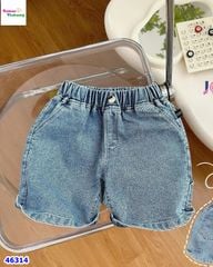 Quần short jean Joeyna xanh