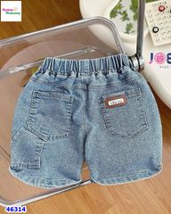 Quần short jean Joeyna xanh