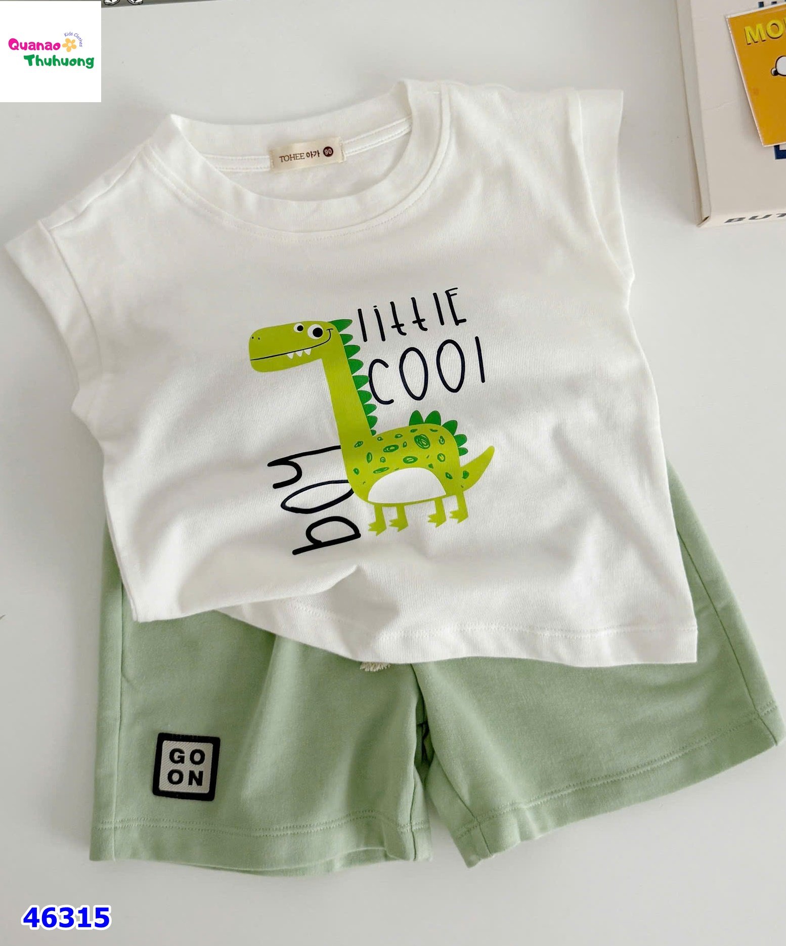 Bộ Toohee xanh khủng long
