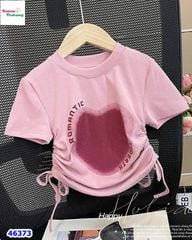 Áo hồng trái tim Romatic