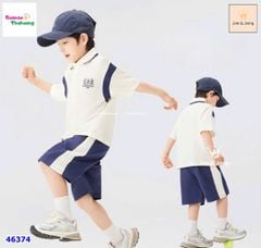 Bộ J&J kem viền xanh
