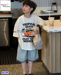 Bộ Elaine áo trắng xe buýt