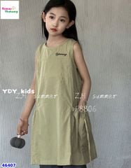 Đầm ZH xanh sát nách Yonauuy