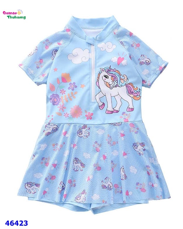 Váy bơi Ylike xanh dương Pony