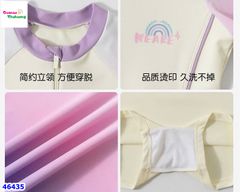 Váy bơi Ylike tím loang hồng