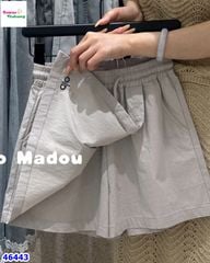 Quần váy xám alo