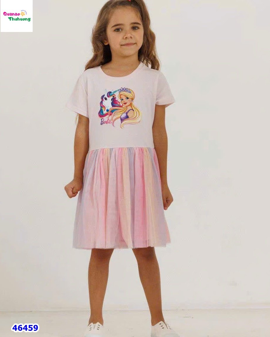 Đầm Delta hồng Barbie