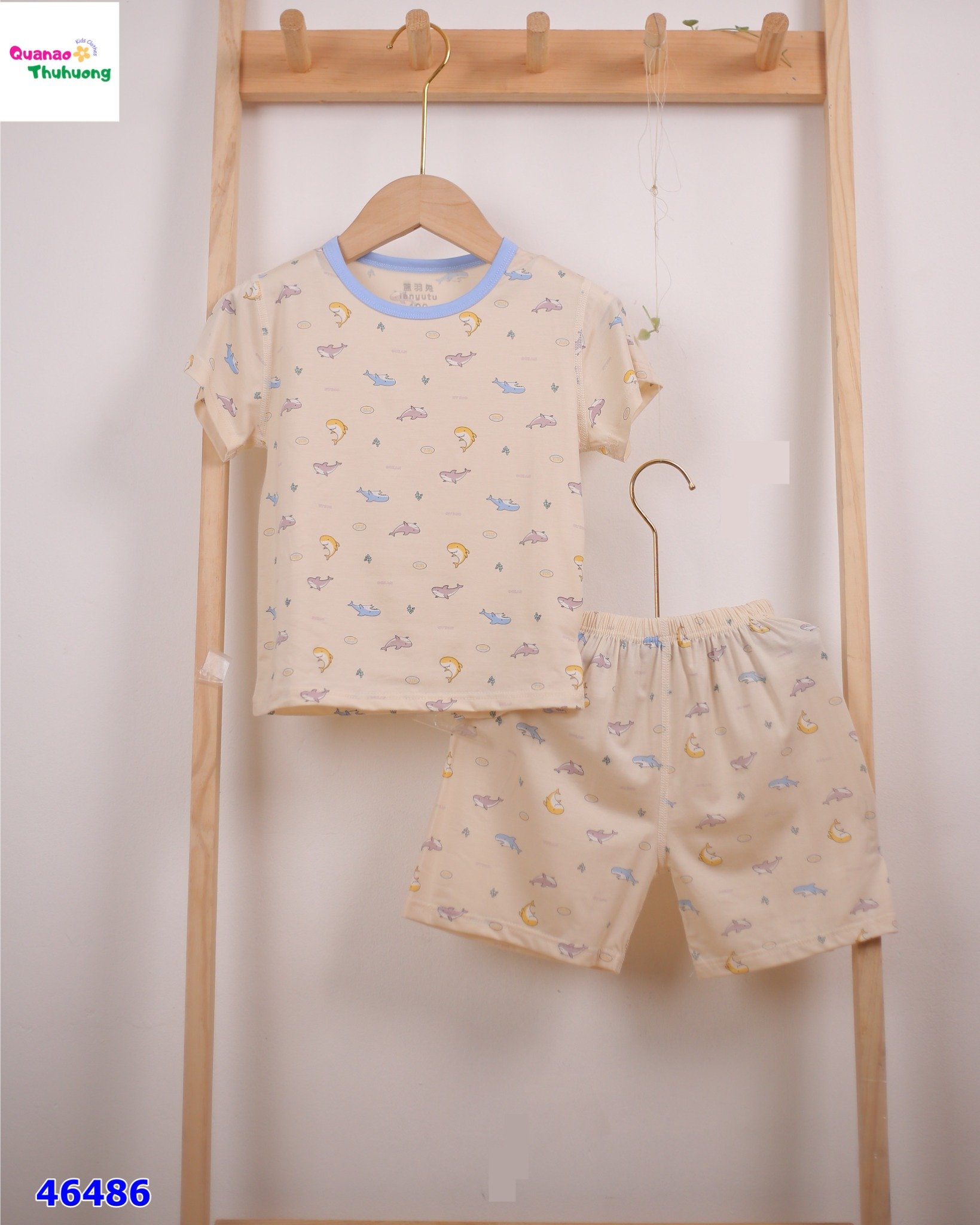 Bộ Tencel cá mập