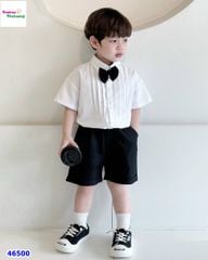 Set bộ LocoBear sơ mi trắng