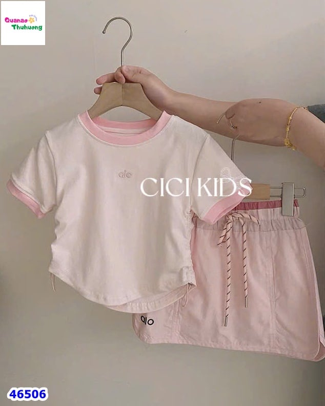 Set váy Cici hồng Alo