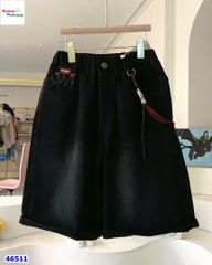 Quần short jean đen Cohca