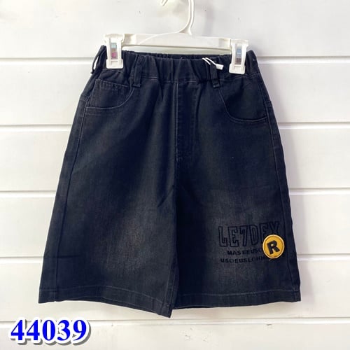 Quần short jean đen Le7 - size 120
