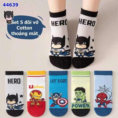 Set 5 vớ siêu anh hùng