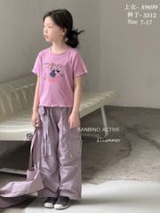 Quần tím túi hộp