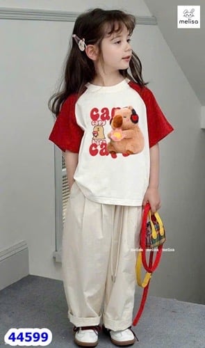 Bộ Melisa trắng Capybara