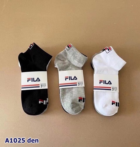 Set vớ 3 đôi FILA đen