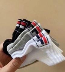 Set vớ 3 đôi FILA đen - xám - trắng