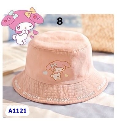 Nón Sanrio Bucket hồng melody