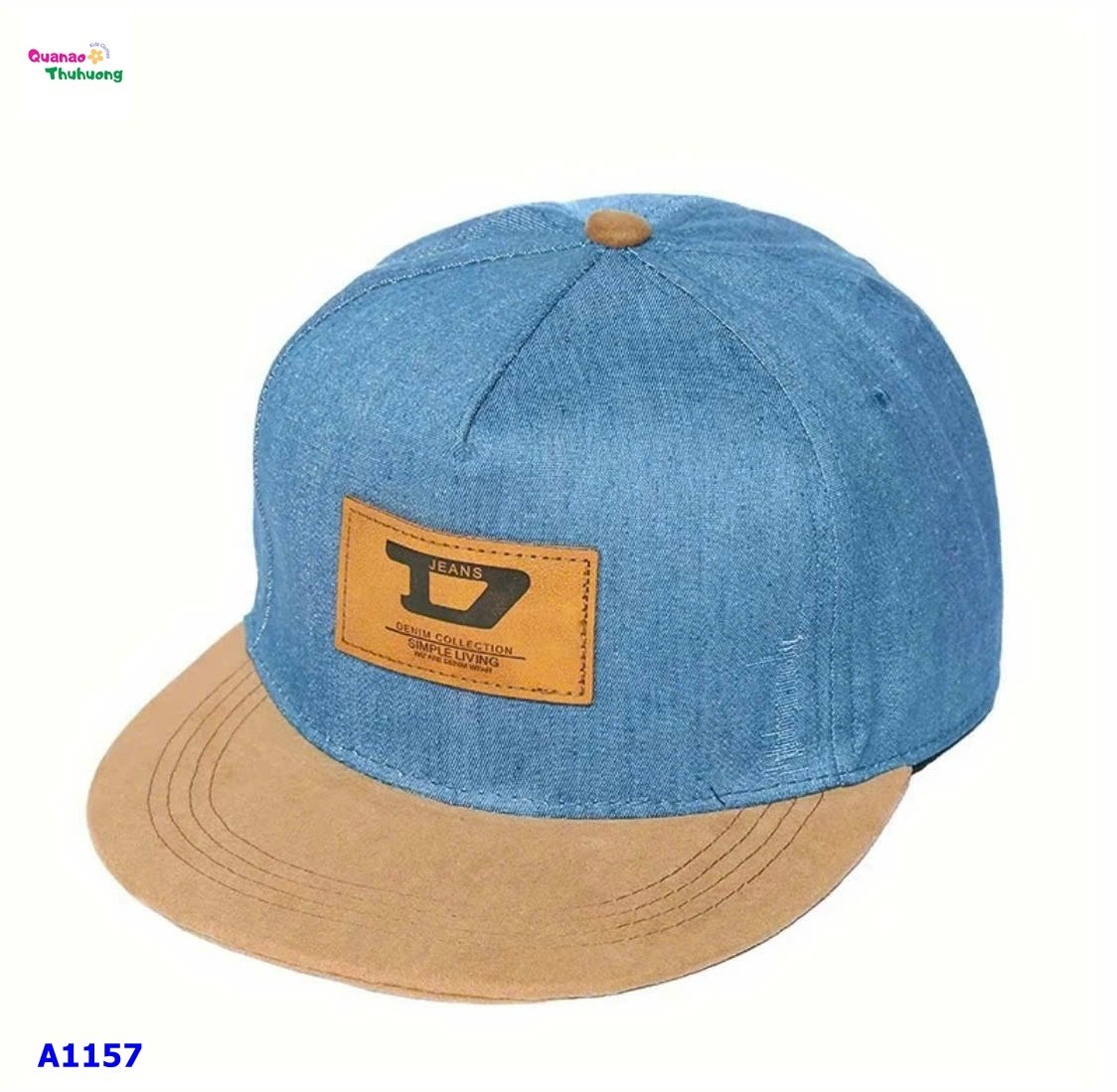 Nón xanh D denim