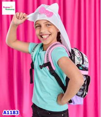 Balo Smiggle trắng Hello Kitty