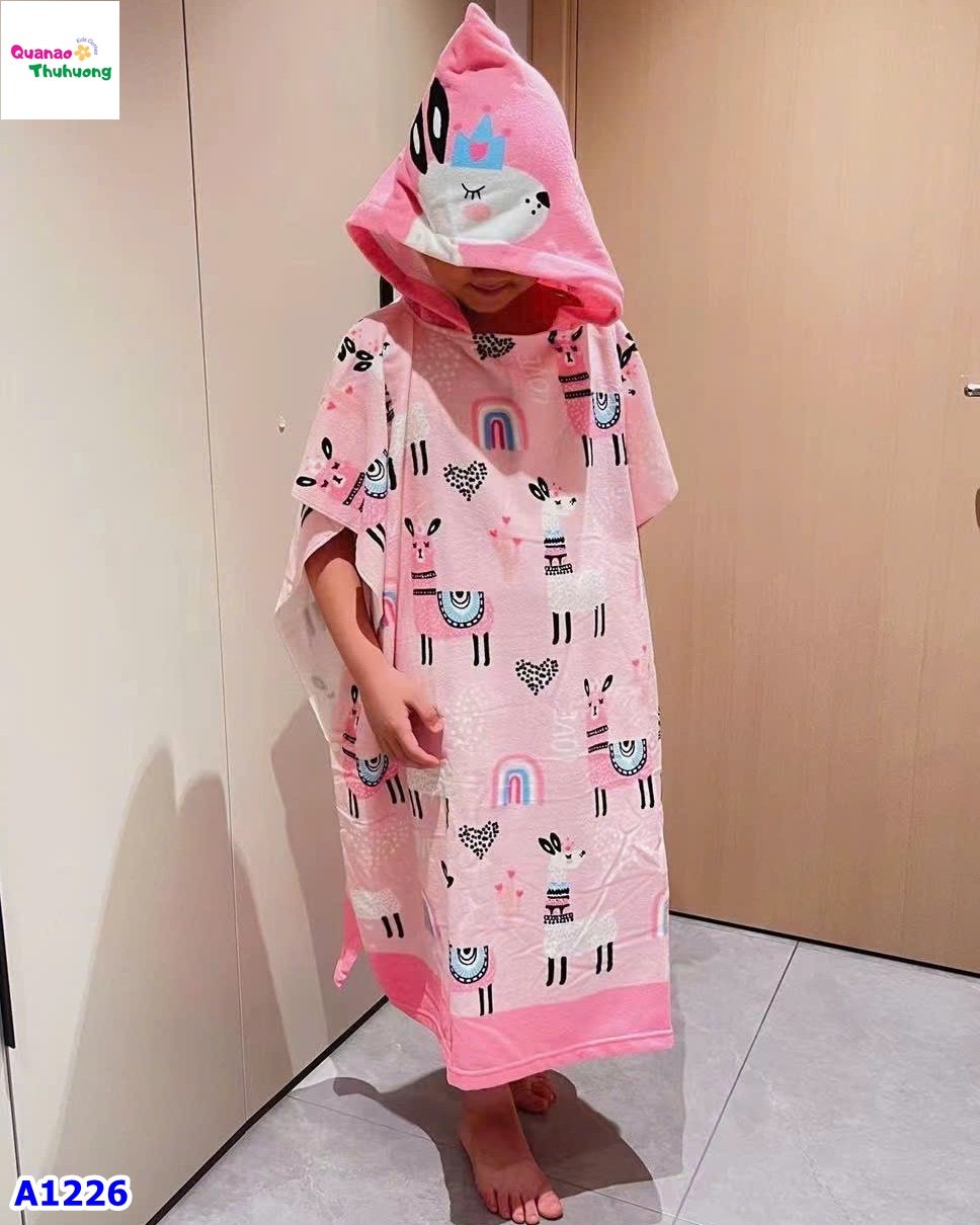 Khăn choàng cừu hồng
