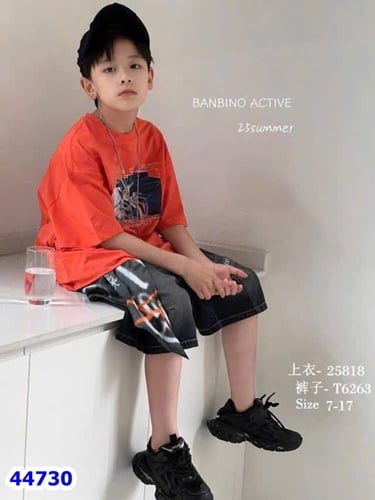 Áo Banbino cam siêu nhân