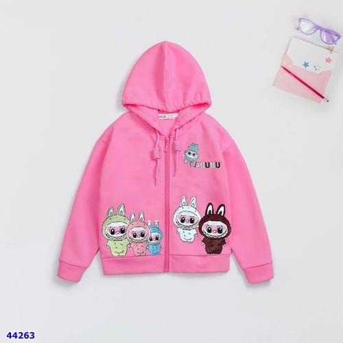 Áo khoác Nexxi hồng Labubu