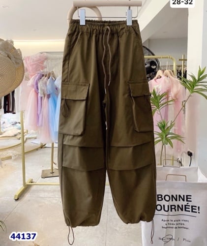 Quần YNYB nâu túi hộp - size 140