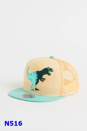 Nón lưới vàng khủng long