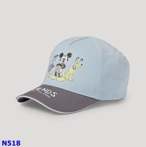 Nón Disney xanh chữ Friends - size 12-18m