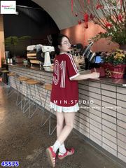 Set váy Mulisen đỏ