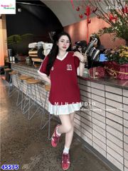 Set váy Mulisen đỏ