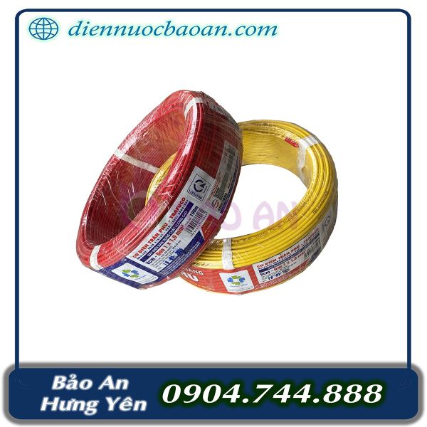 Dây điện Trần Phú 1x1,0mm2 (100/c)