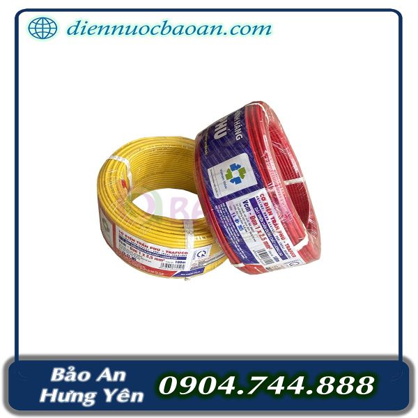 Dây điện Trần Phú 1x2,5mm2 (100/c)