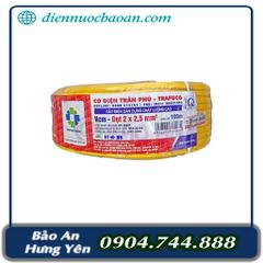 Dây điện Trần Phú 2x2,5mm2 (100/c)