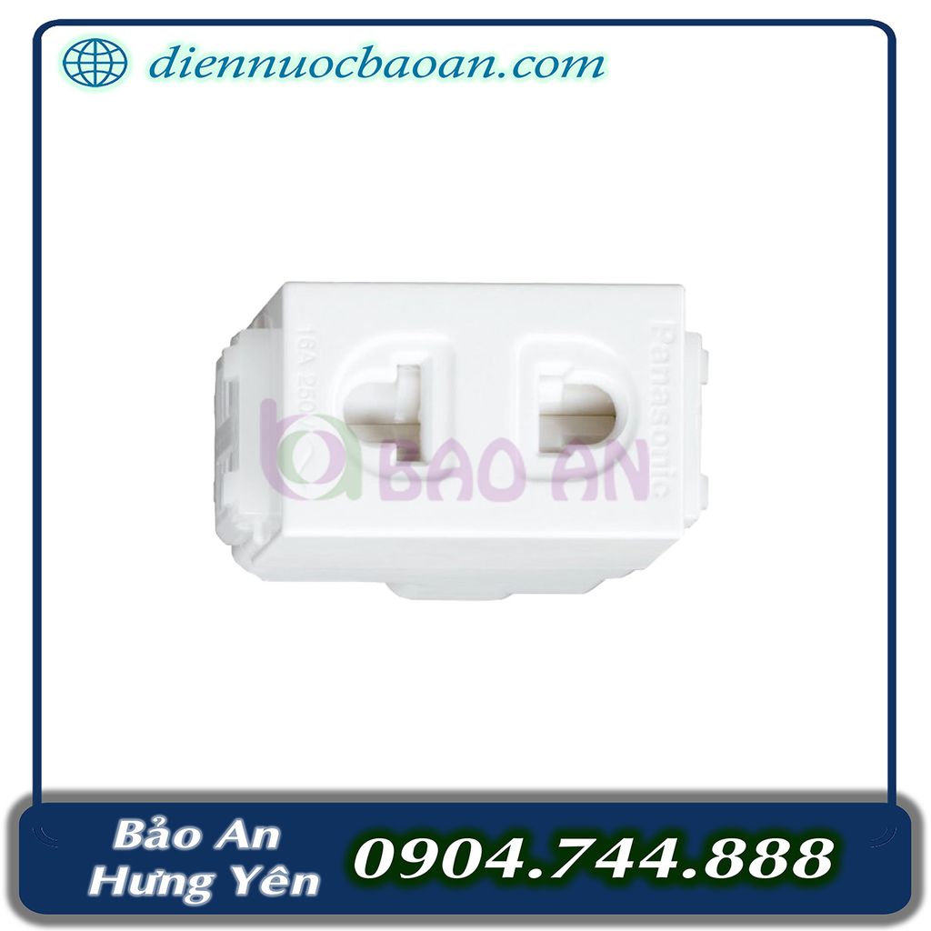 Ổ cắm PANASONIC WIDE 1081 7SW (10/h)