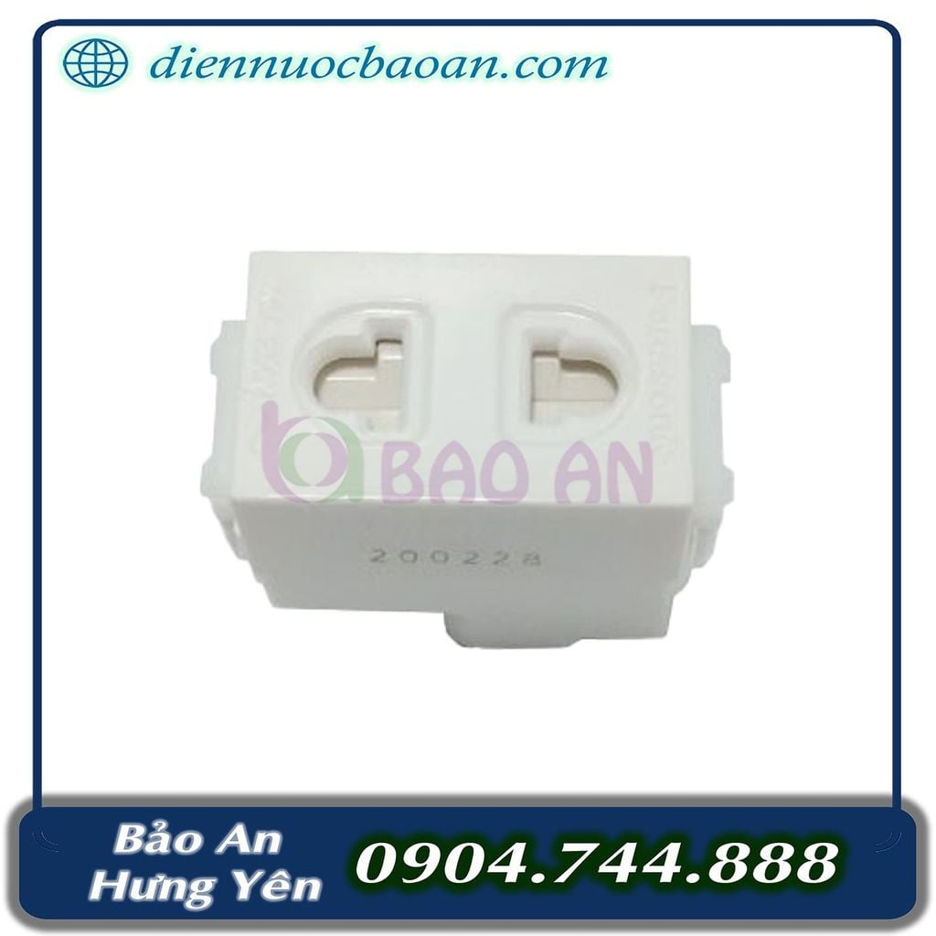 Ổ cắm PANASONIC WIDE 1081 7SW (10/h)