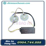 Bộ nguồn và mạch chip led đèn chày 2 đầu, công suất 10W đổi màu