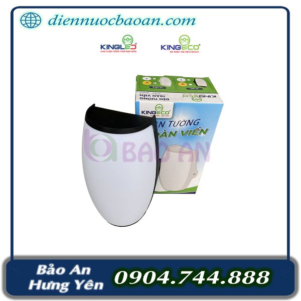 Đèn tường KINGLED tràn viền vỏ đen 18W (20/t)