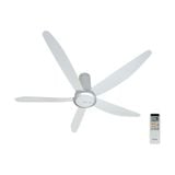 Quạt trần PANASONICS 5 cánh có khiển  F60TDN-S - ty ngắn