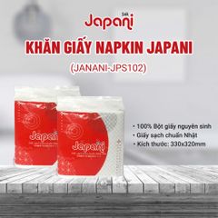 Khăn Giấy Napkin Japani Silk JPS102 102 tờ x 1 lớp