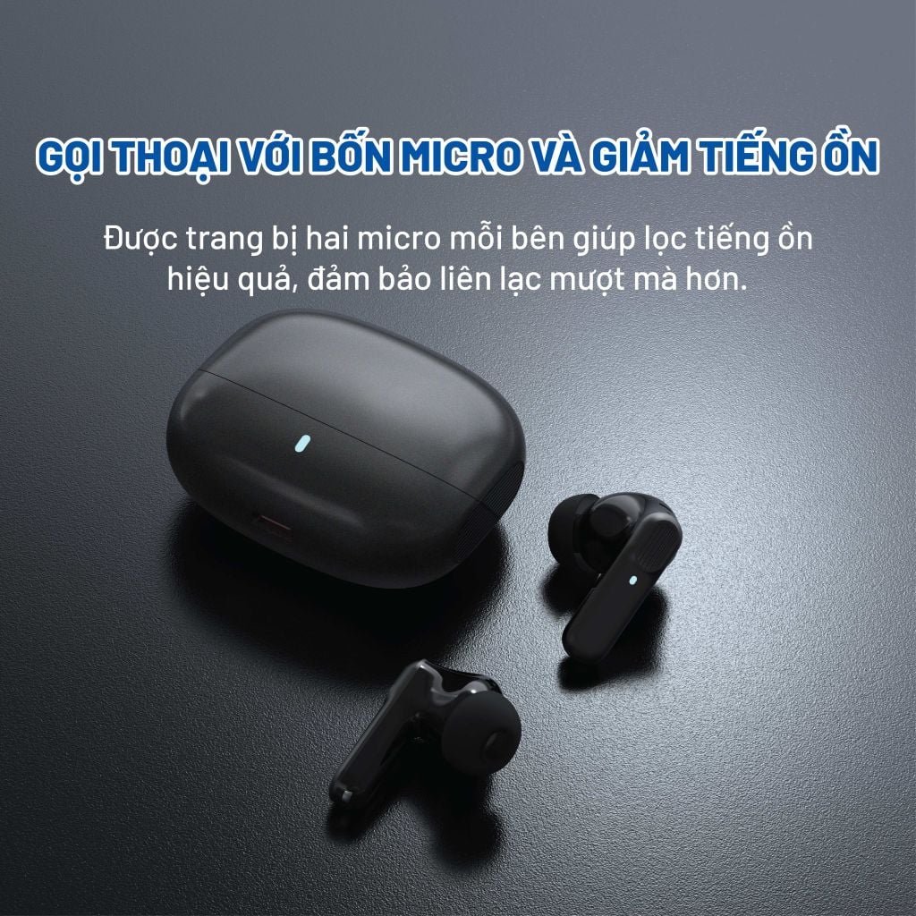 Tai nghe Bluetooth Devia - EM408-WH