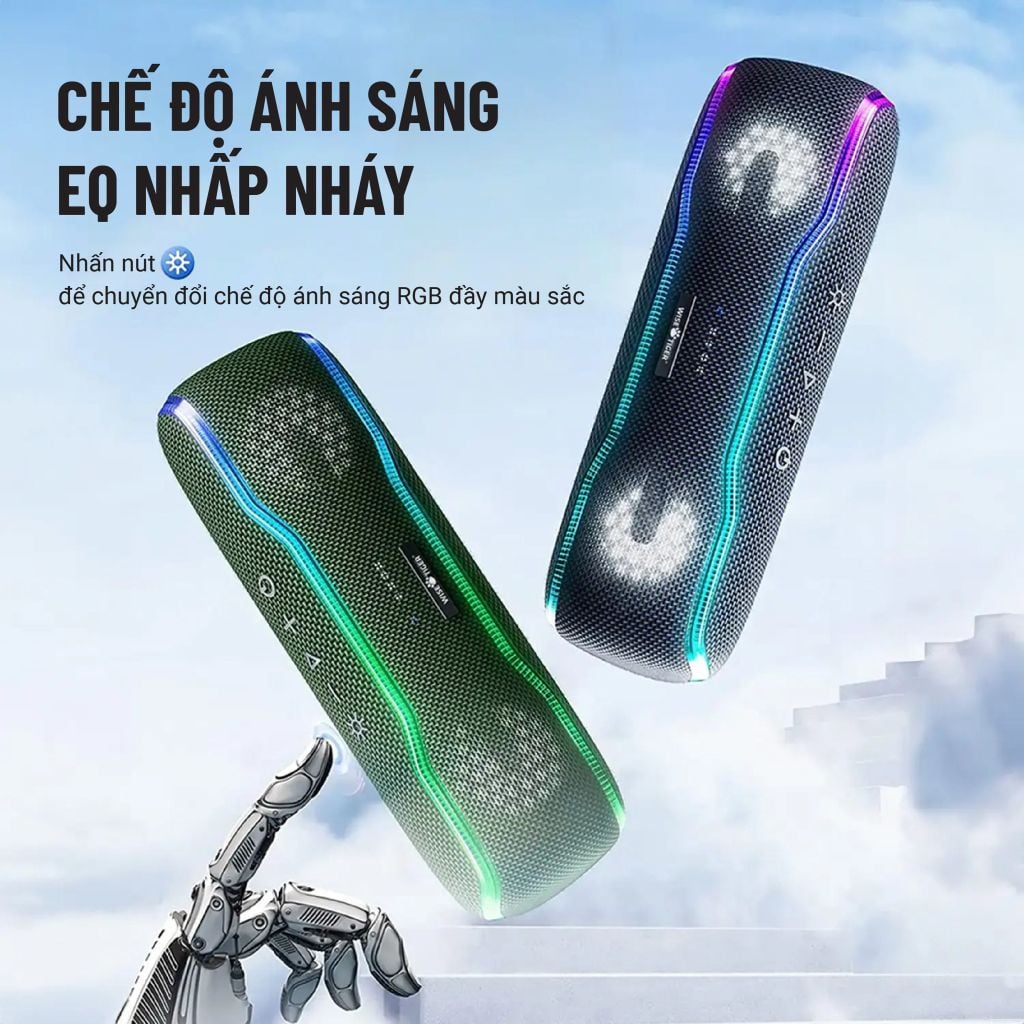 Loa Bluetooth Wise Tiger Đen - F10C-BLACK