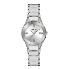 Đồng Hồ Đeo Tay Nữ San Moritz SM6802W Mặt Kính Cường Lực