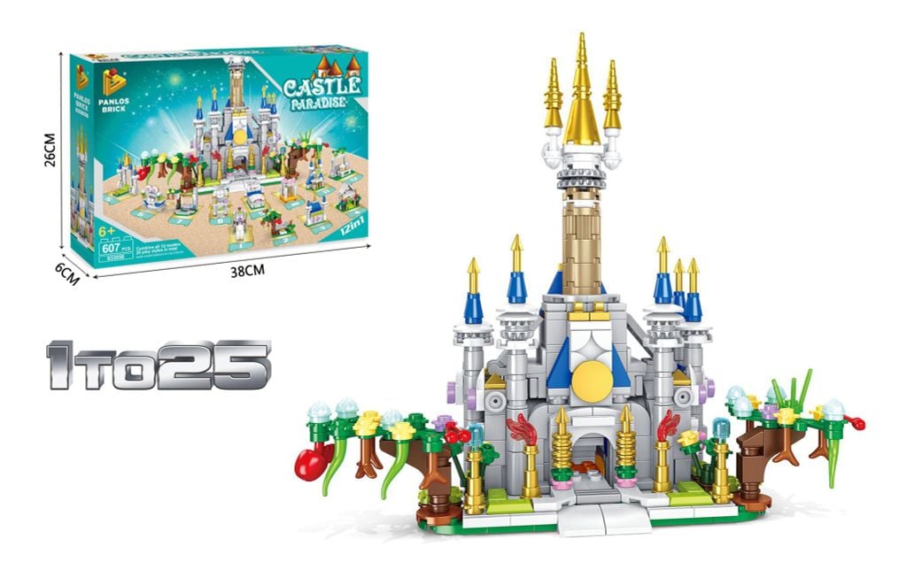 Lắp Ráp 12 trong 1 (607 chi tiết)  633056