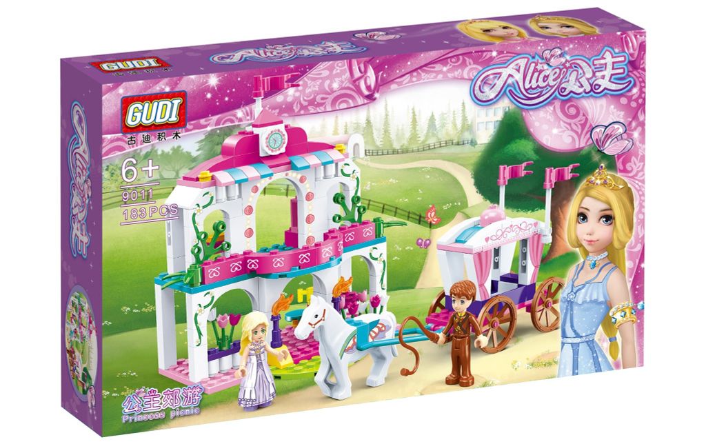 Lắp ráp vùng đất thần tiên (183 mảnh)  9010