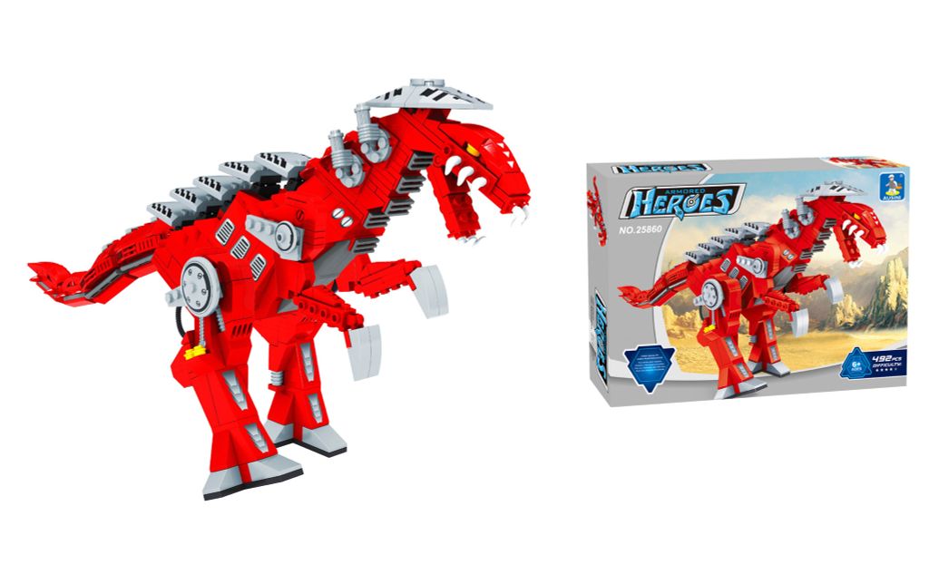 Lắp ghép Robot anh hùng (492 mảnh)  25860