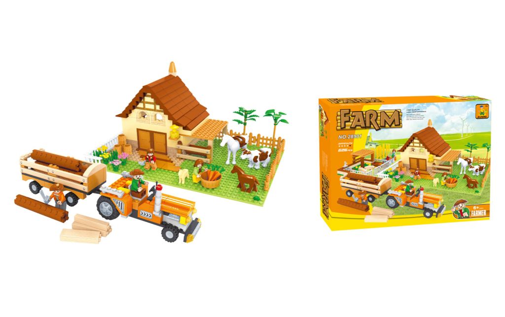 Lắp ghép Nông trại vui vẻ (626 mảnh)  28901