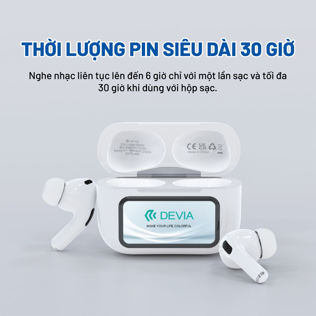 Tai nghe Bluetooth Devia - EM062