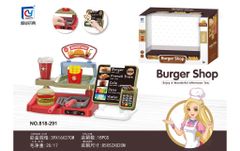 Bộ bán hàng hamberger (18 chi tiết, có pin)  818291